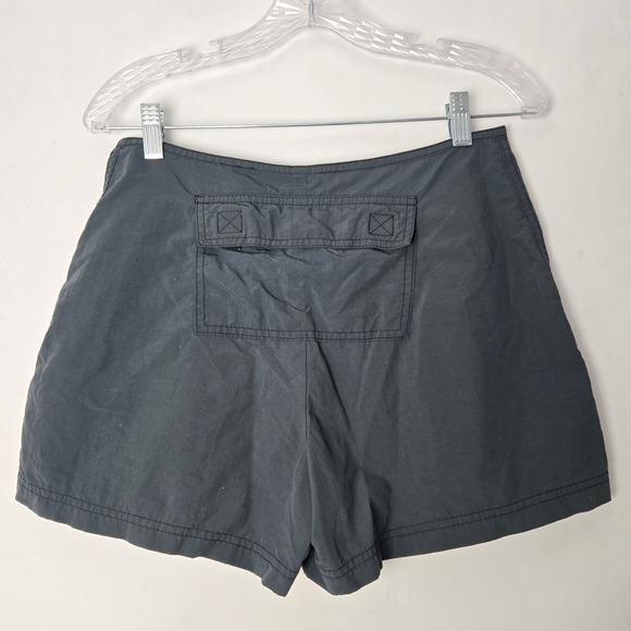 Vtg y2k Mossimo Athletic Gray Zip Front Athletic Unlined Board Shorts Medium - Picture 8 of 9